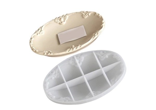 Producto - MOLDE SILICONA BANDEJA OVALADA LABRADA