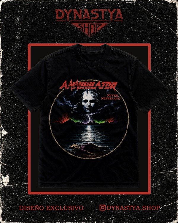 Producto - Remera - Annihilator - Never, neverland