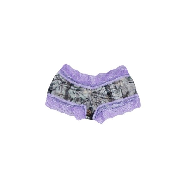 Producto - Booty Short Real Tree Puntilla Lila