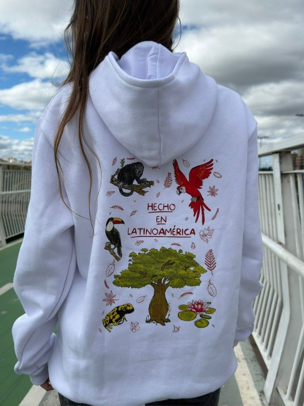Producto - Buzo Latinoamérica con capucha