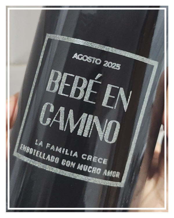Producto - Botella de vino personalizada