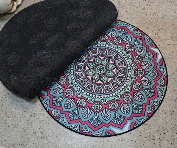 Producto - ALFOMBRA CIRCULAR MANDALA