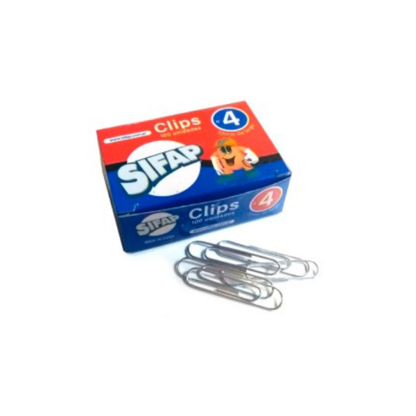 Producto - Clips Sipaf N4 100 und
