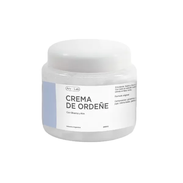 Producto - CREMA DE ORDEÑE CON ALOE VERA
