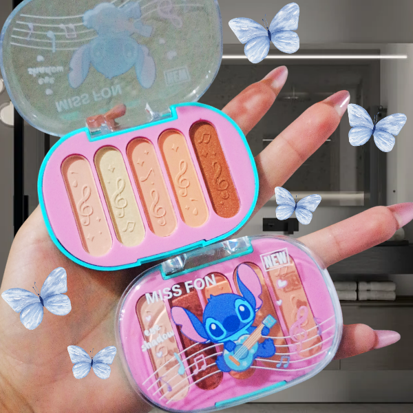 Producto - PALETA DE SOMBRA X5 COLORES STITCH MISS FON