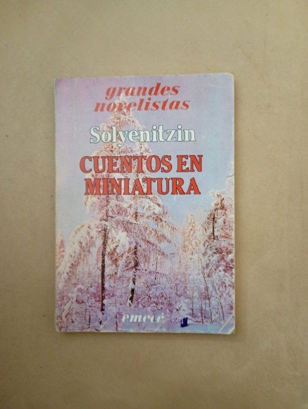 Producto - Cuentos en miniatura - Alejandro Solyenitzin - Emecé 1969