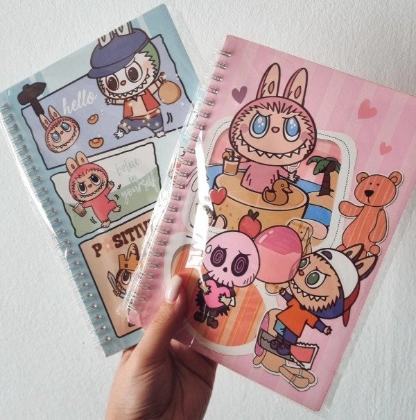 Producto - Cuaderno A5 labubu anillado