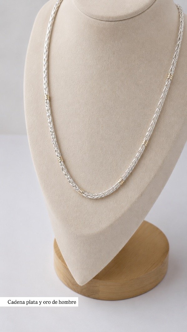 Producto - Cadena plata y oro - 0