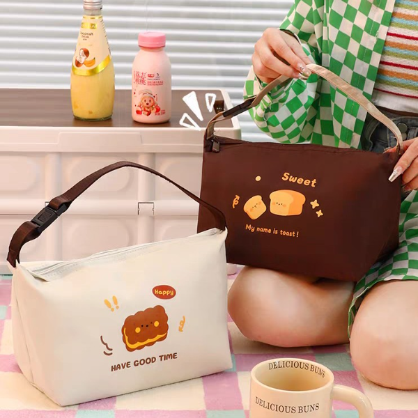 Producto - Lunchera Térmica Importada Marrón Sweet