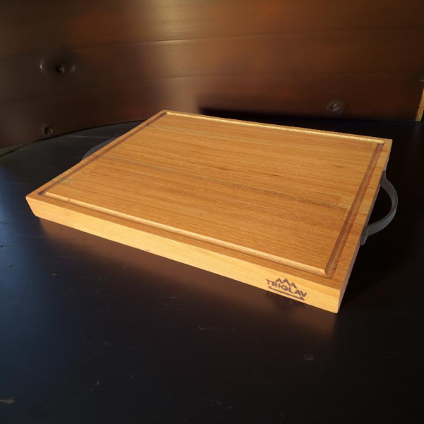 Producto - Tabla de picar: Manija metálica