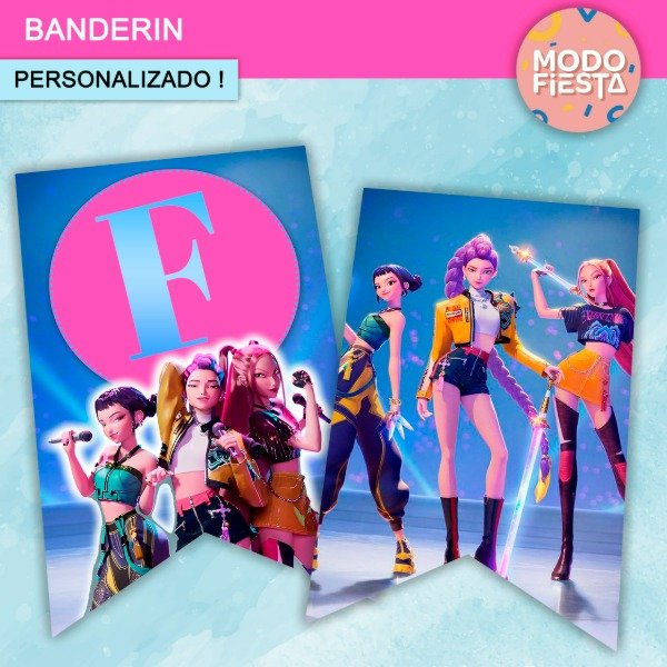 Producto - Banderín Guerreras K-Pop
