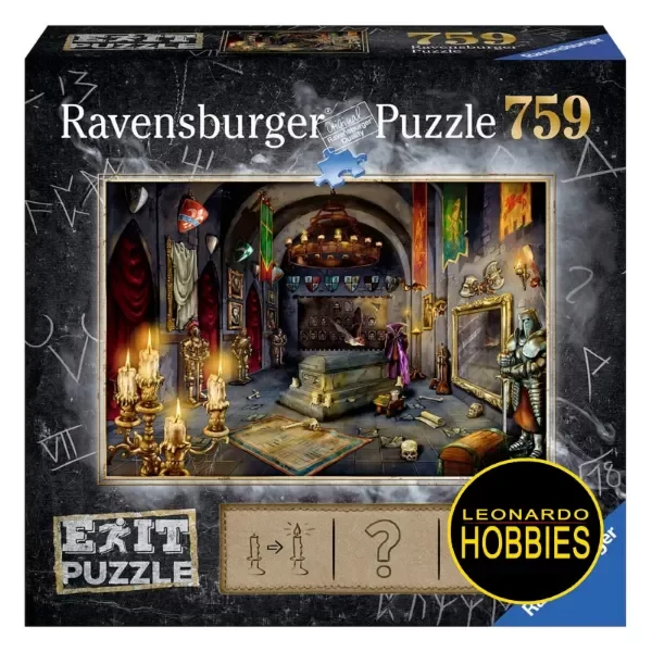 Producto - En el Castillo del Vampiro 759 Piezas Exit Puzzle Ravensburger 19955