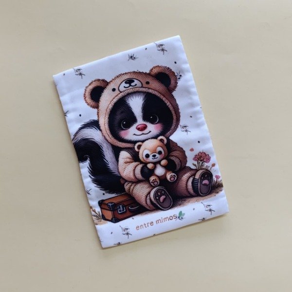 Producto - Almohadillas anti cólicos mapache osito