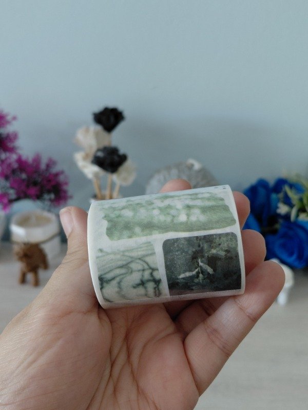 Producto - Washis - Plant poem verde pastel #002