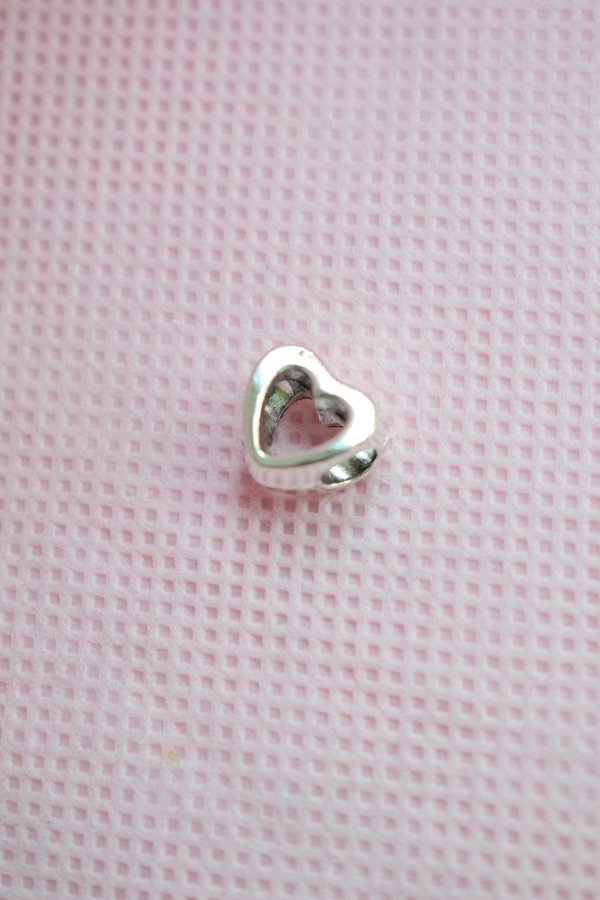 Producto - Charm de acero blanco - 2
