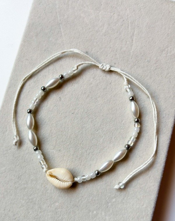 Producto - TOBILLERA CARACOL PERLAS