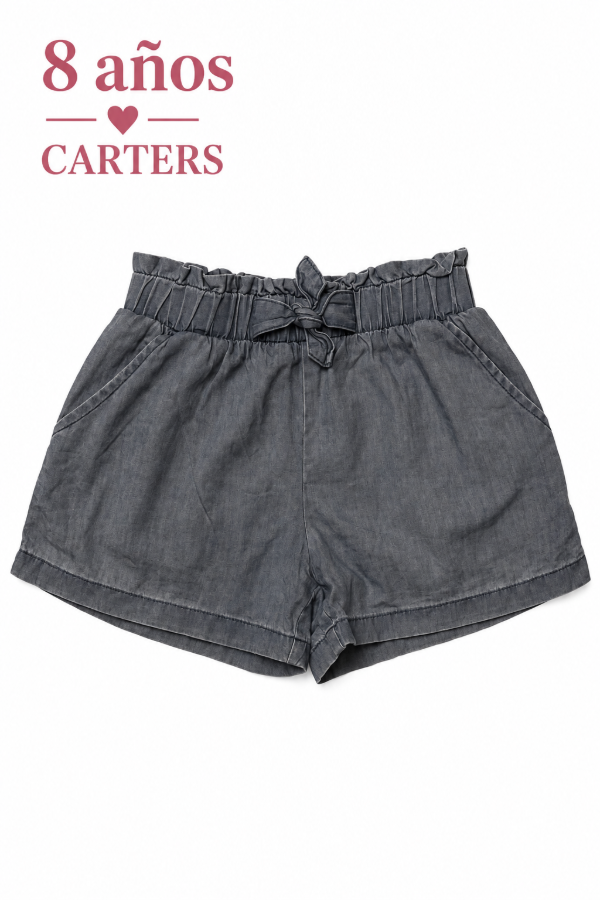 Producto - Short de Jean liviano Celeste Carters 8 años - 0