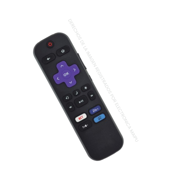 Producto - Control Remoto para Smart Tv Noblex, Tcl CON ROKU TV INCORPORADO