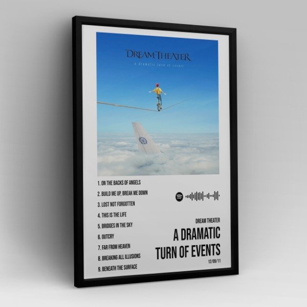 Producto - Cuadro Álbum Dream Theater A Dramatic Turn of Events