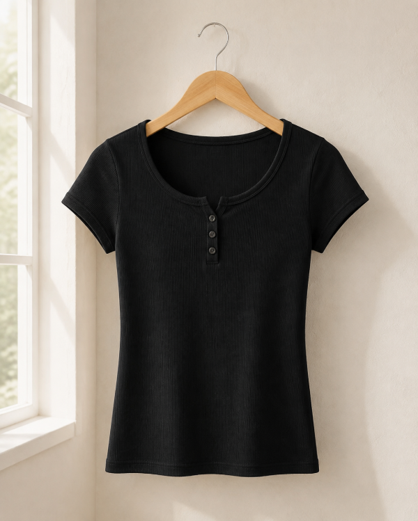 Producto - Remera Ayi In negra - 1