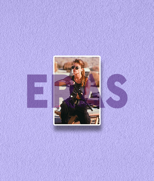 Producto - STICKERS UV - TERMINATOR - SARAH CONNOR