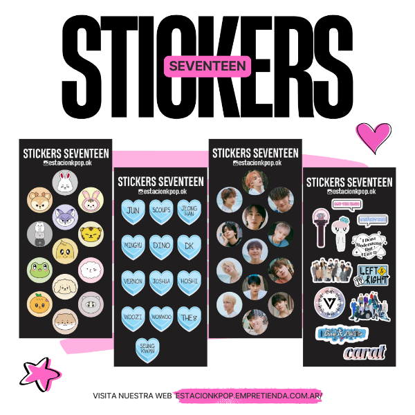 Producto - STICKERS SEVENTEEN