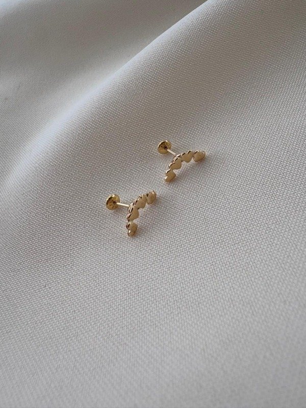 Producto - Abridores corazón 12cm - Acero dorado
