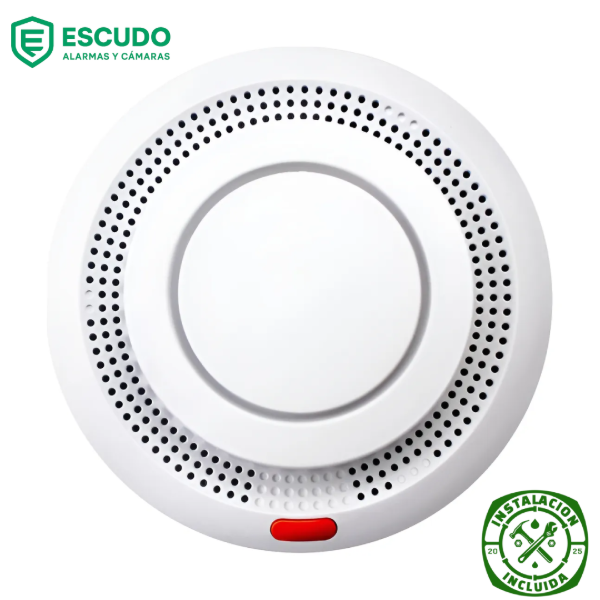 Producto - Sensor Detector De Humo Wifi Autonomo Inteligente