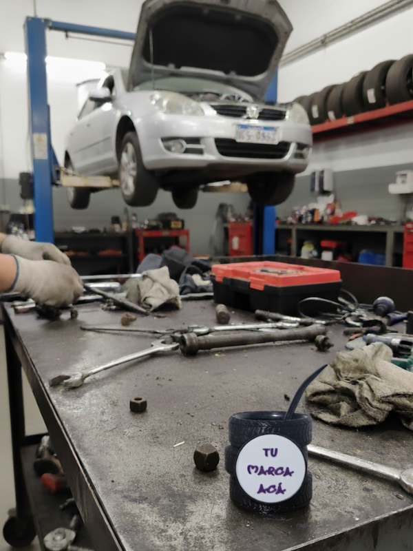 Producto - Mate Rueda Neumáticos  - Personalizamos tu Marca/ Logo