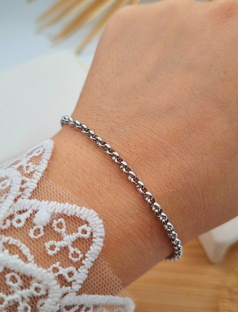 Producto - Pulsera Rolon chico Acero Quirúrgico