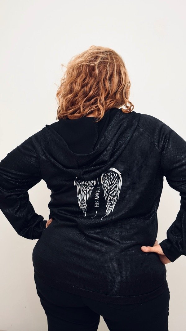 Producto - CAMPERA BRILLOSA NOCHE