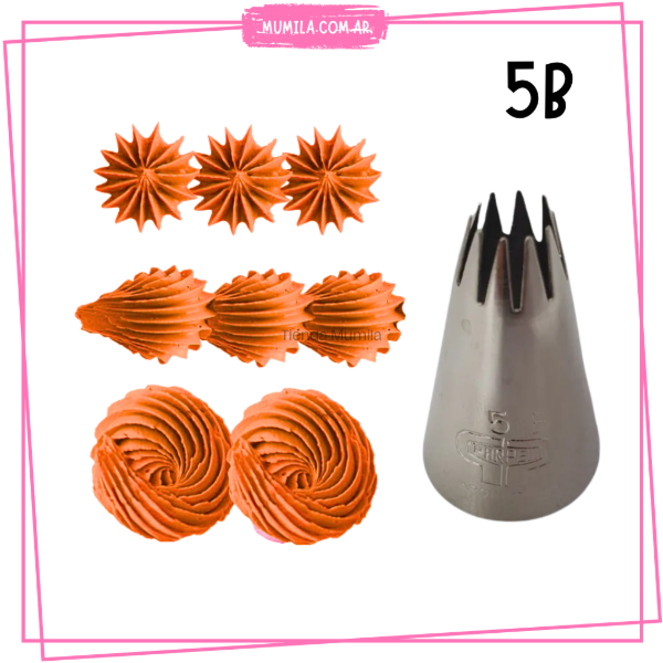 Producto - Pico Grande 5B Rizado Recto PARPEN