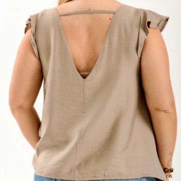 Producto - Blusa evase con volado 7117 - 1