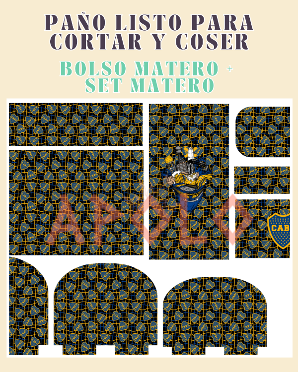 Producto - Set Matero Boca 2
