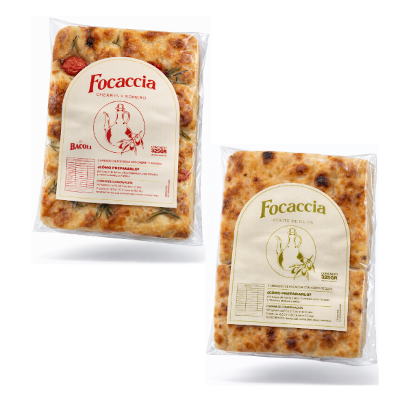 Producto - FOCACCIA ACEITE DE OLIVA + CHERRY Y ROMERO