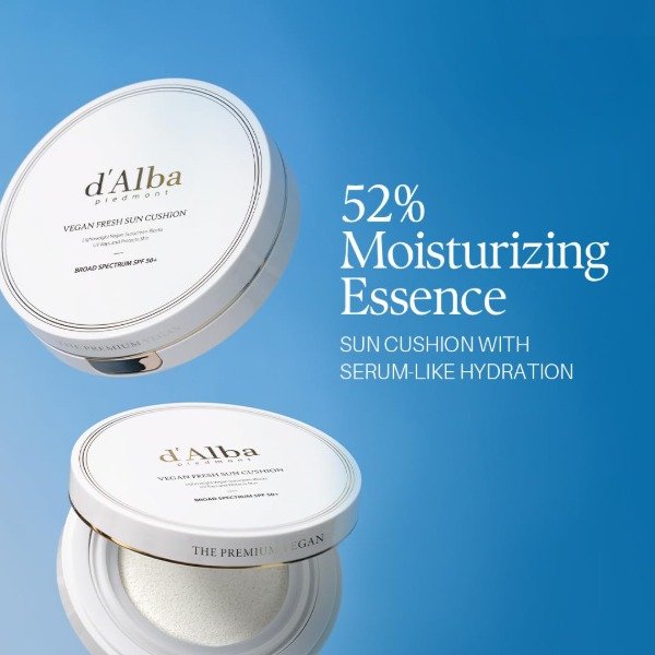 Producto - d'Alba Vegan Fresch Sun Cushion SPF50+ PA++++ 25g - 4