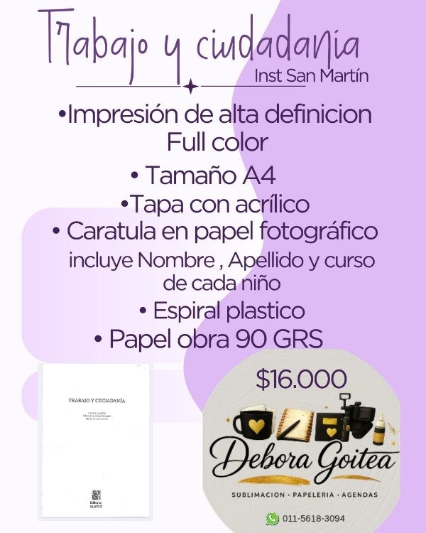 Producto - TRABAJO Y CIUDADANIA