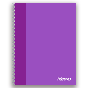 Producto - CUADERNO UNIVERSITARIO T/D 120 HOJAS "VARIOS COLORES" HUSARES