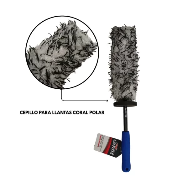 Producto - CEPILLO PARA LLANTAS CORAL POLAR LAFFITTÉ - 2