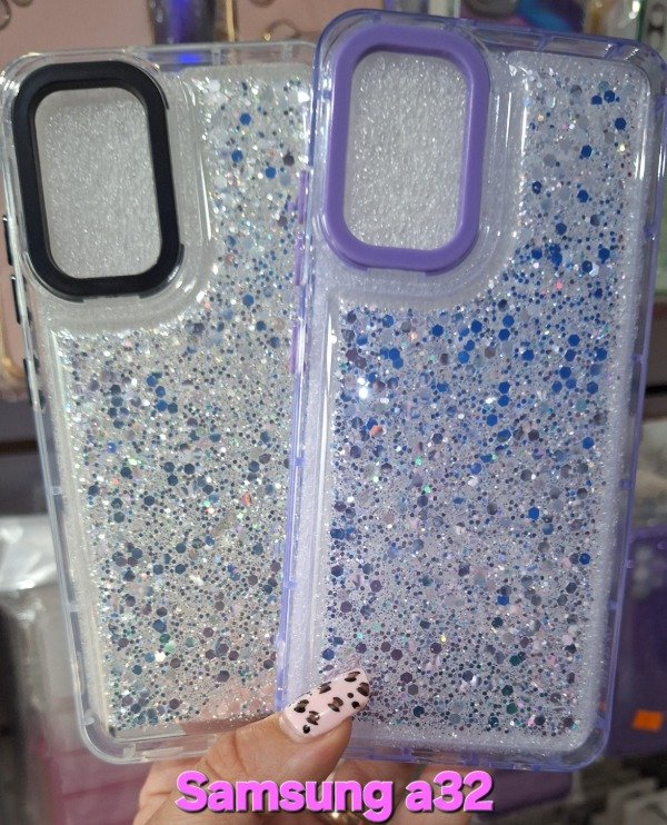 Producto - Fundas brillo reforzadas. Samsung a32