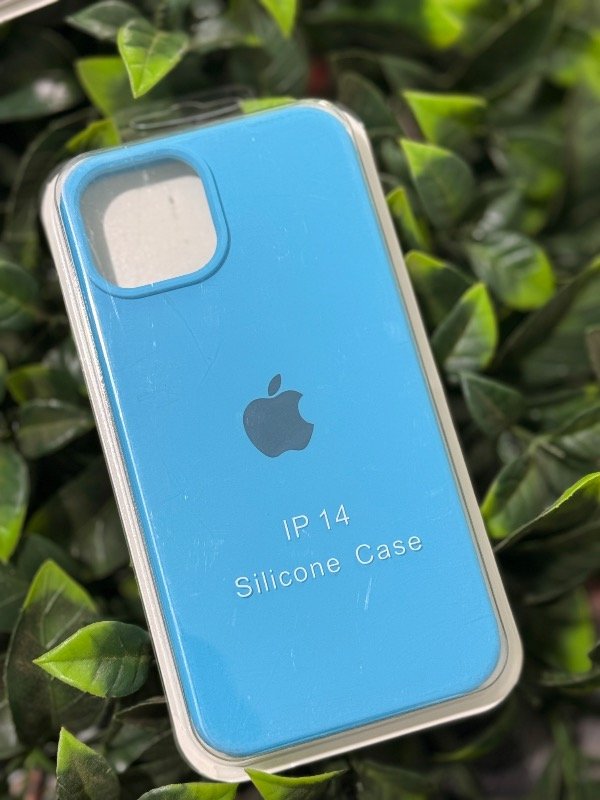 Producto - Silicona Celeste/ IPhone 14