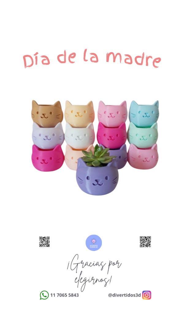 Producto - Maceta gatito