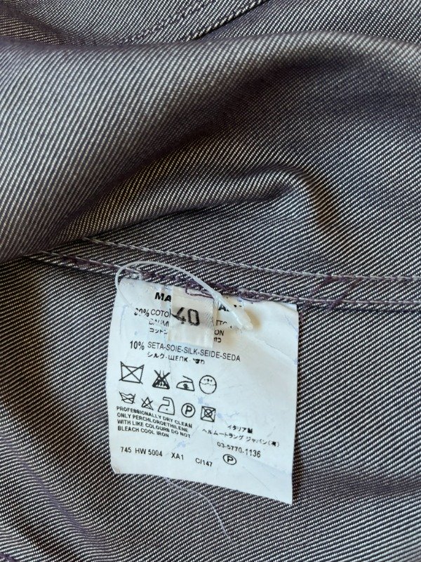 Producto - Helmut Lang Raw Slik Denim Jacket - 7