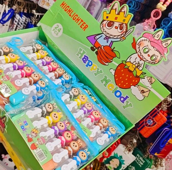 Producto - Pack de resaltadores labubu