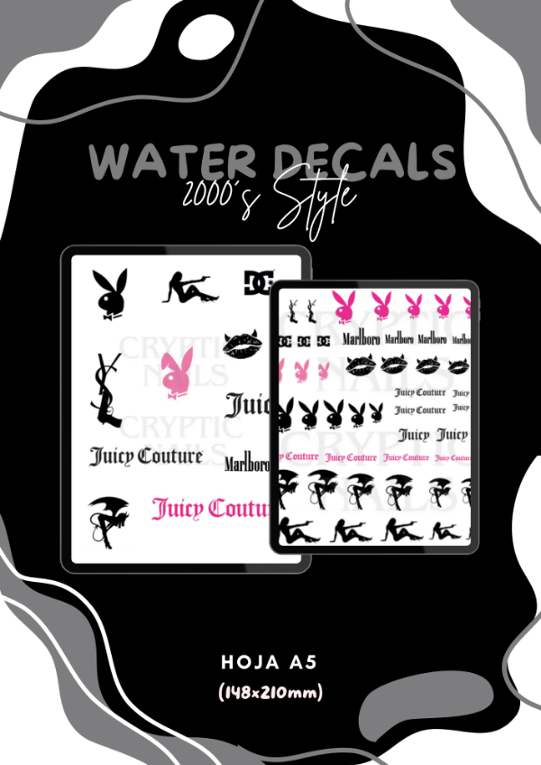 Producto - Water Decal Y2k