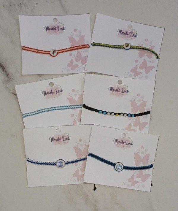 Producto - PULSERAS MACRAME EQUIPOS