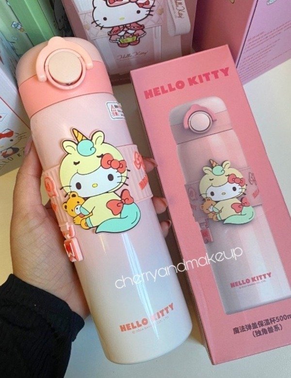 Producto - Botella de acero inoxidable Hello Kitty 500ml
