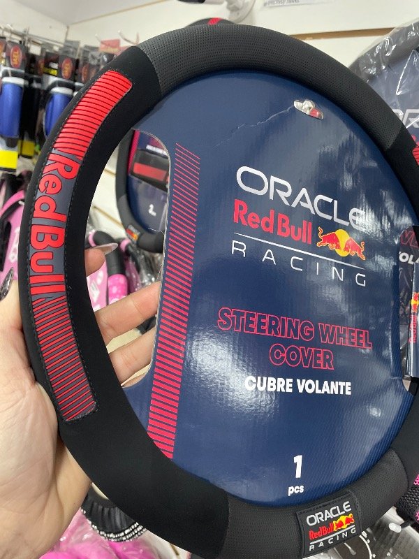 Producto - CUBRE VOLANTE RED BULL