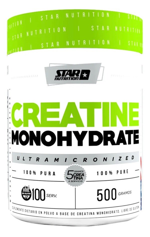 Producto - CREATINA MONOHIDRATO ULTRAMICRONIZADA x 500 g Star Nutrition