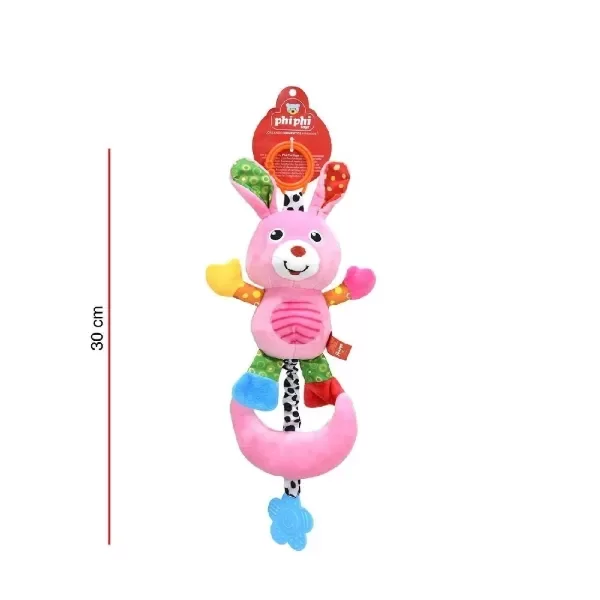 Producto - CUNERO MUSICAL CONEJO 30CM PHI PHI TOYS